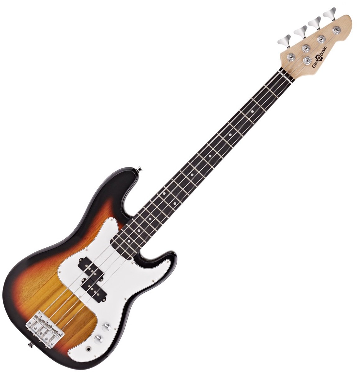 3/4 LA Basgitaar van Gear4music, Sunburst