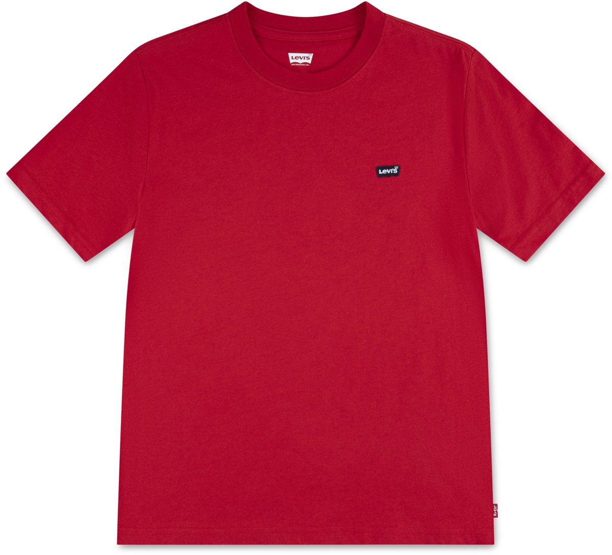 Levi´s ® Kids Batwing Chest Hit T-shirt Met Korte Mouwen 10 Years Jongens Rood