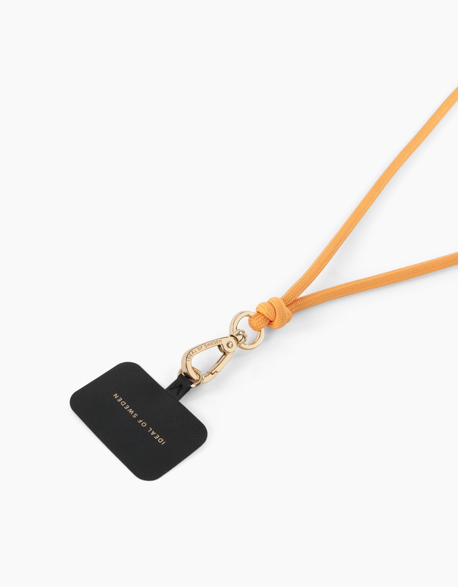 Bol.com iDeal of Sweden Cord Phone Strap Universal Apricot aanbieding