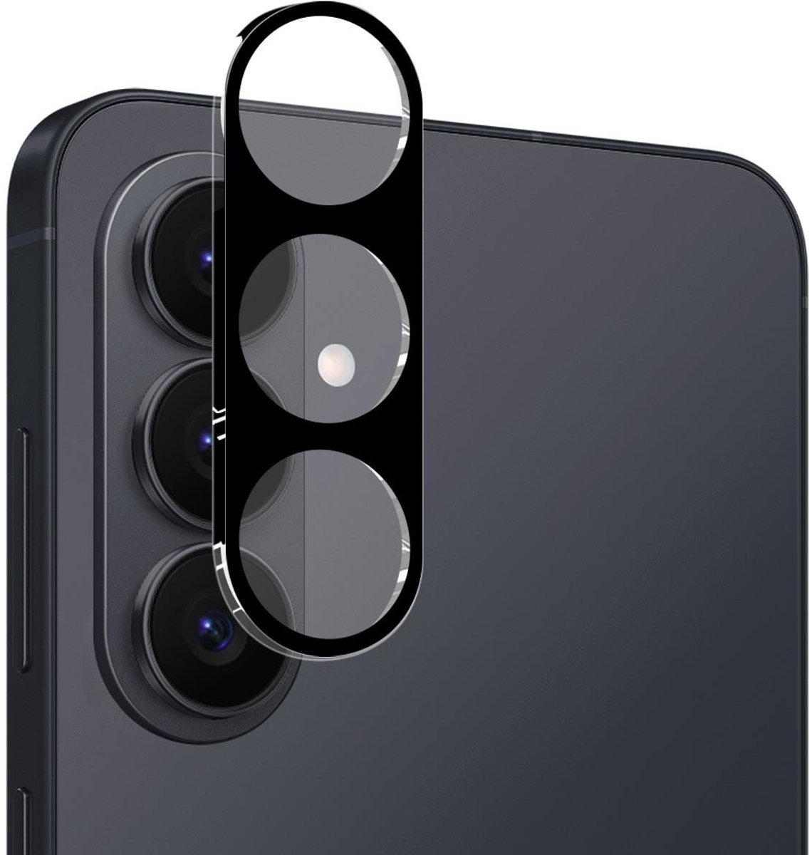 Solidenz Camera Protector - Geschikt voor Samsung Galaxy S26 Plus - Zwart