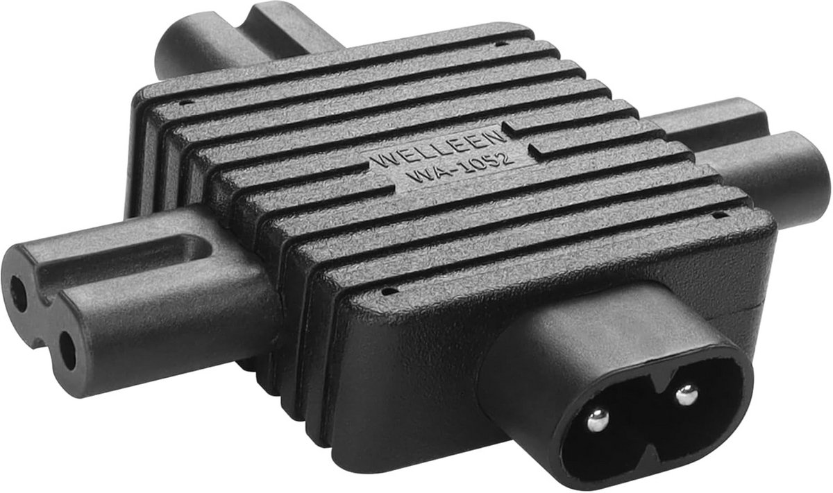 Voedingskabel Splitter Adapter C8 naar 3x C7 - 1 naar 3 Stroomverdeler