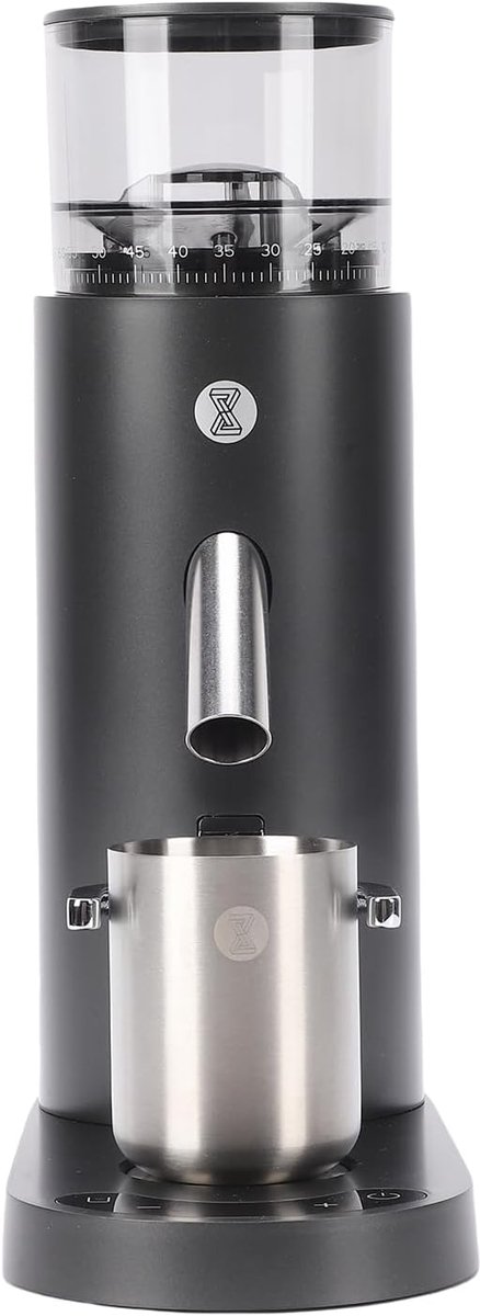 Elektrische Koffiemolen Koffiebonenmaler Verse Koffie Maken 60 Maalstanden 80 Gram Capaciteit Zwart