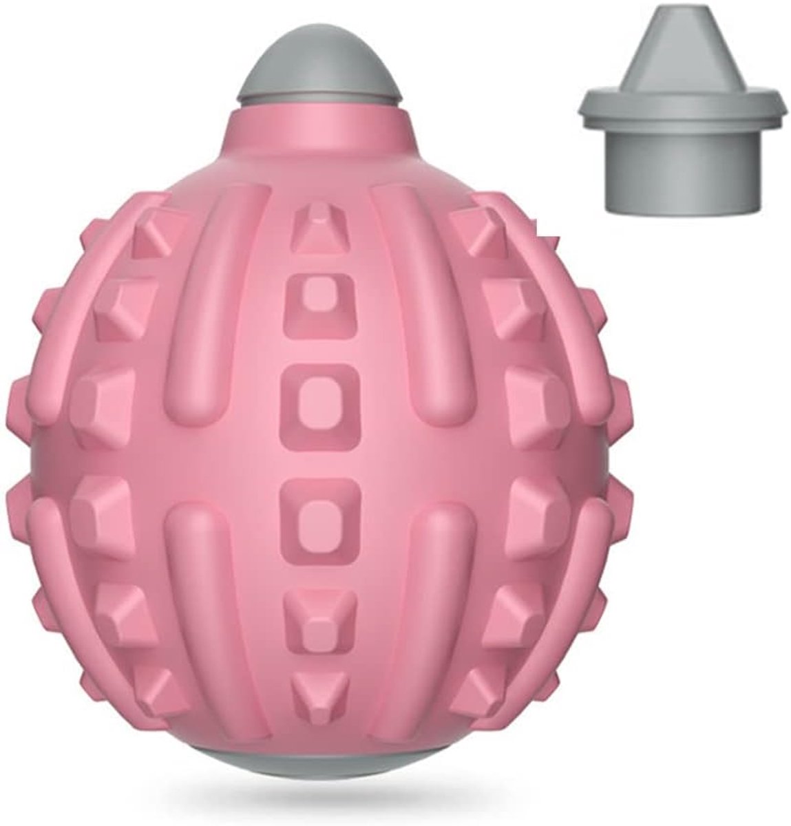Elektrische Massagebal - Vibratie Bal - Spierherstel - Diepe Weefsel Stimulatie - Roze