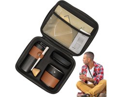 Kampeer Koffie Set - Draagbare Koffie Maker - Outdoor Koffie Bereiden - Multifunctionele Draagbare Kit - 12.5x18.3x12.5 cm