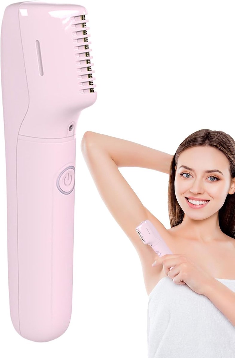 Elektrische trimmer - Dames scheerapparaat - Gezichts ontharing - Snel opladen - 15 cm lang