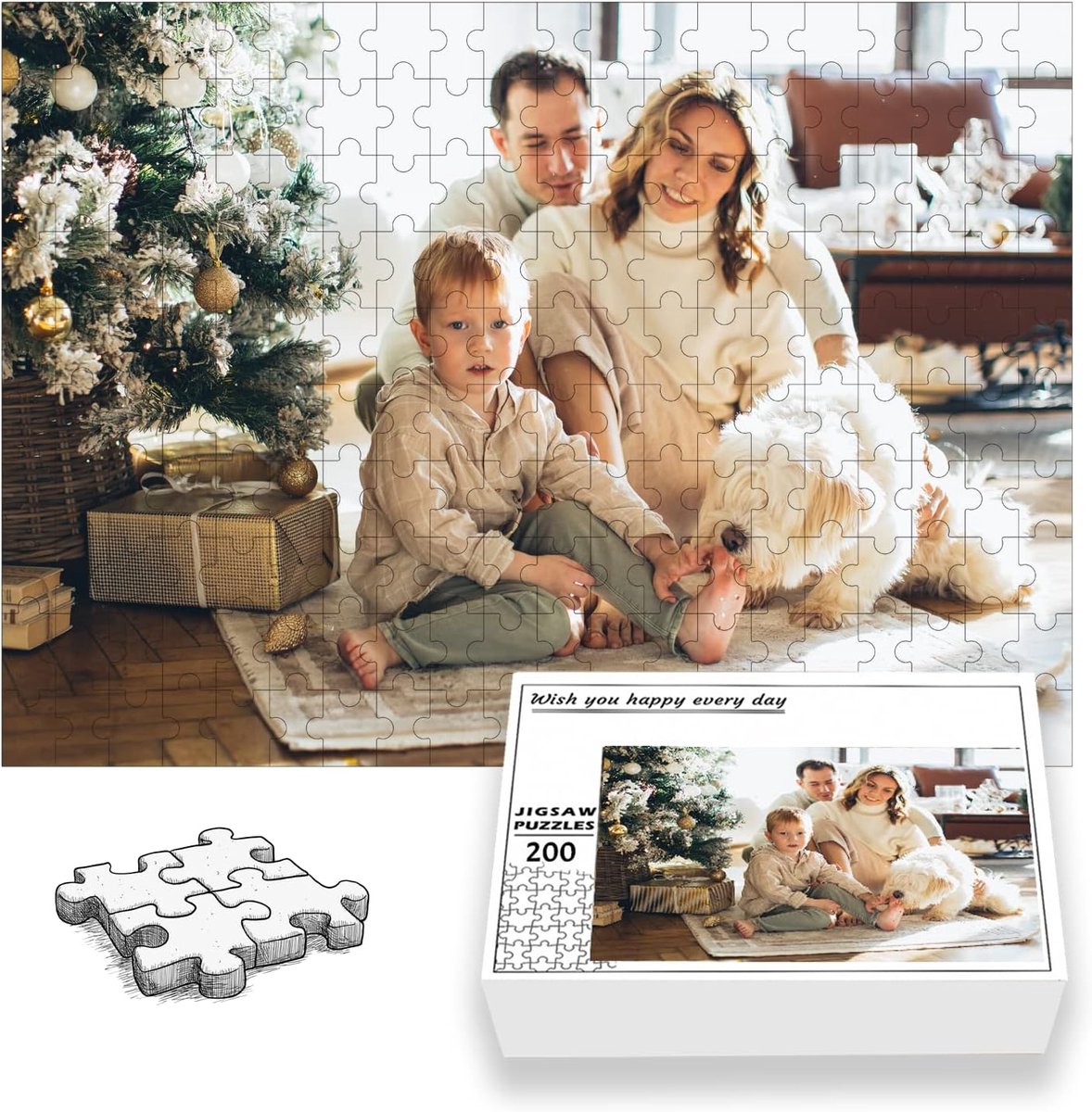 Foto Puzzel - Gepersonaliseerd Puzzel - Ontspanning Thuis - Eigen Foto Gebruiken - 1000 Stukjes