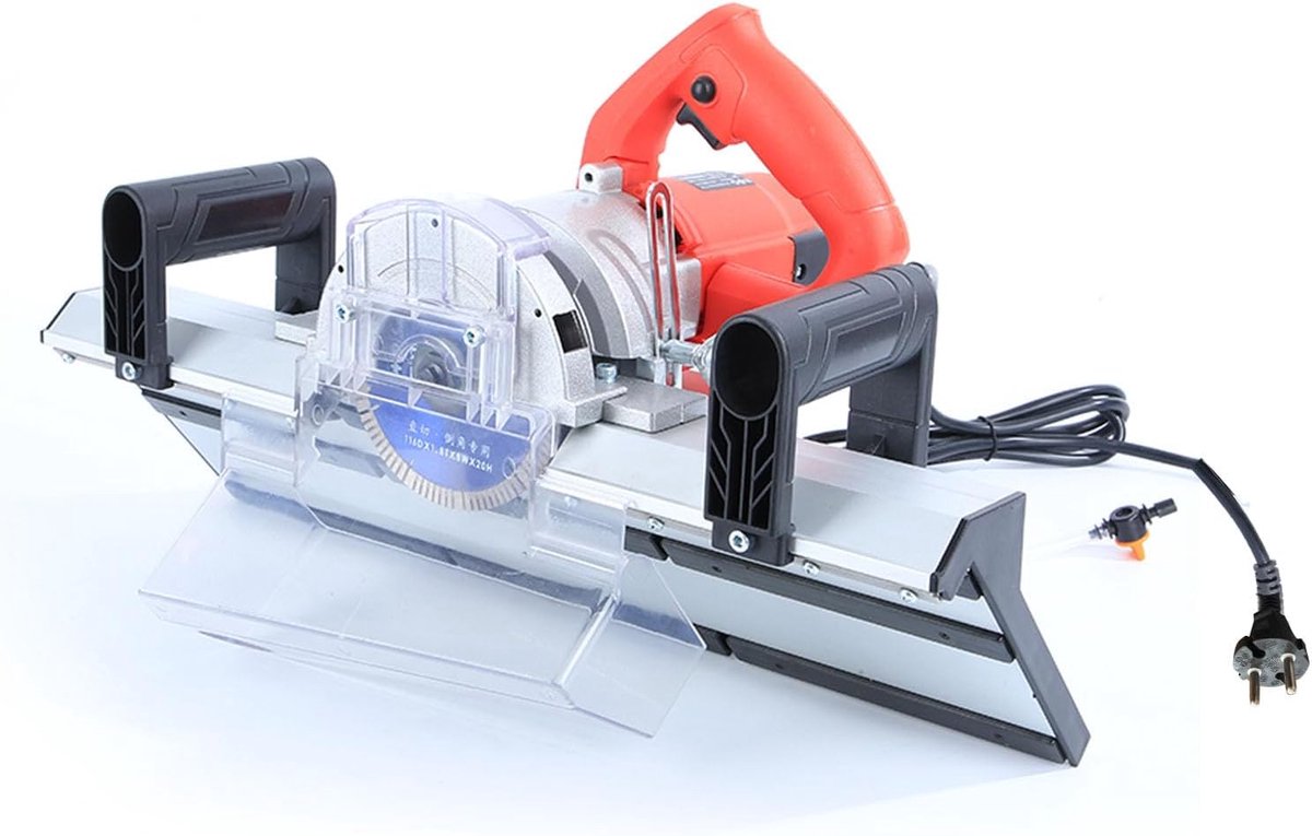 Elektrische Tegelsnijder - Tegelafkantmachine - Rand afschuinen - 43 graden hoekontwerp - 1200 W 13000 RPM