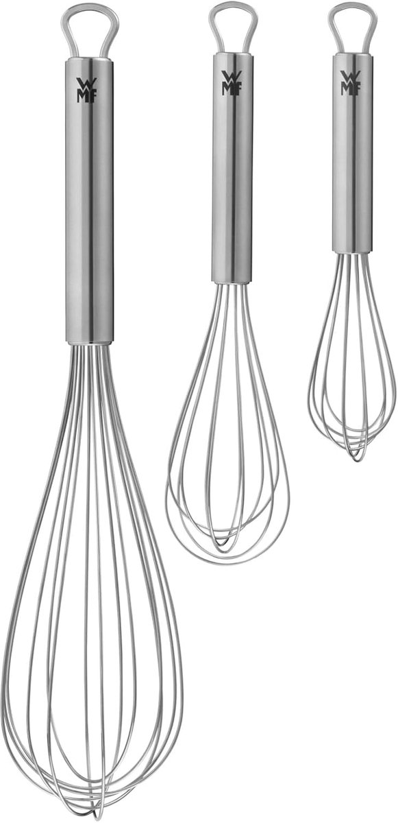 Keukengerei Set - Keukenaccessoires - Koken Mixen - Vaatwasserbestendig - 35 cm lengte - Zilver