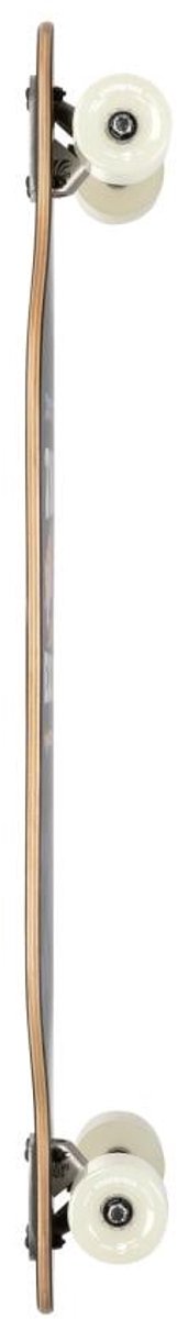 Arbor Axis 37″ Boss Dog Artist complete longboard – drop-through cruiser met 7‑ply maple Paris trucks & 69 mm Easyrider 78A wielen Veelkleurig
