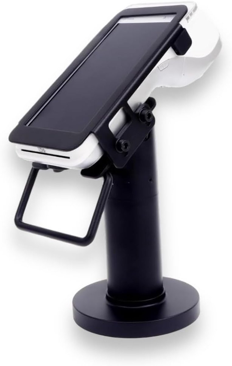 Betaalautomaat standaard - Betaalterminal houder - Ergonomisch werken - 360 graden draaibaar - 28 x 12 x 10 cm - Zwart