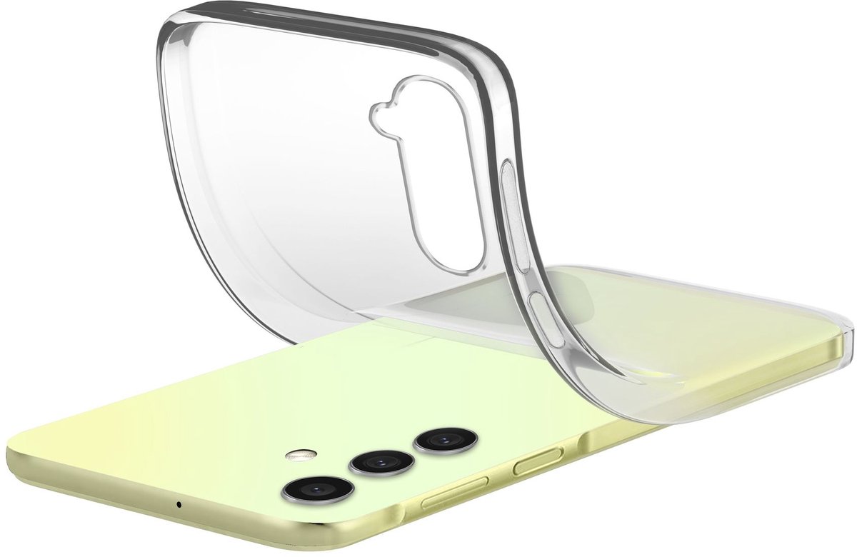 Cellularline Hoesje Hoesje - Geschikt voor Samsung Galaxy A26 - Transparant