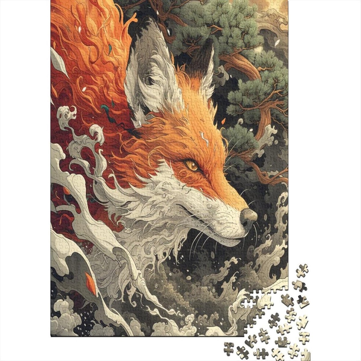 Volwassen Puzzel - Legpuzzel 1000 - Ontspannend Spel - Hoge Resolutie Print - 75x50 cm - Stijl 18