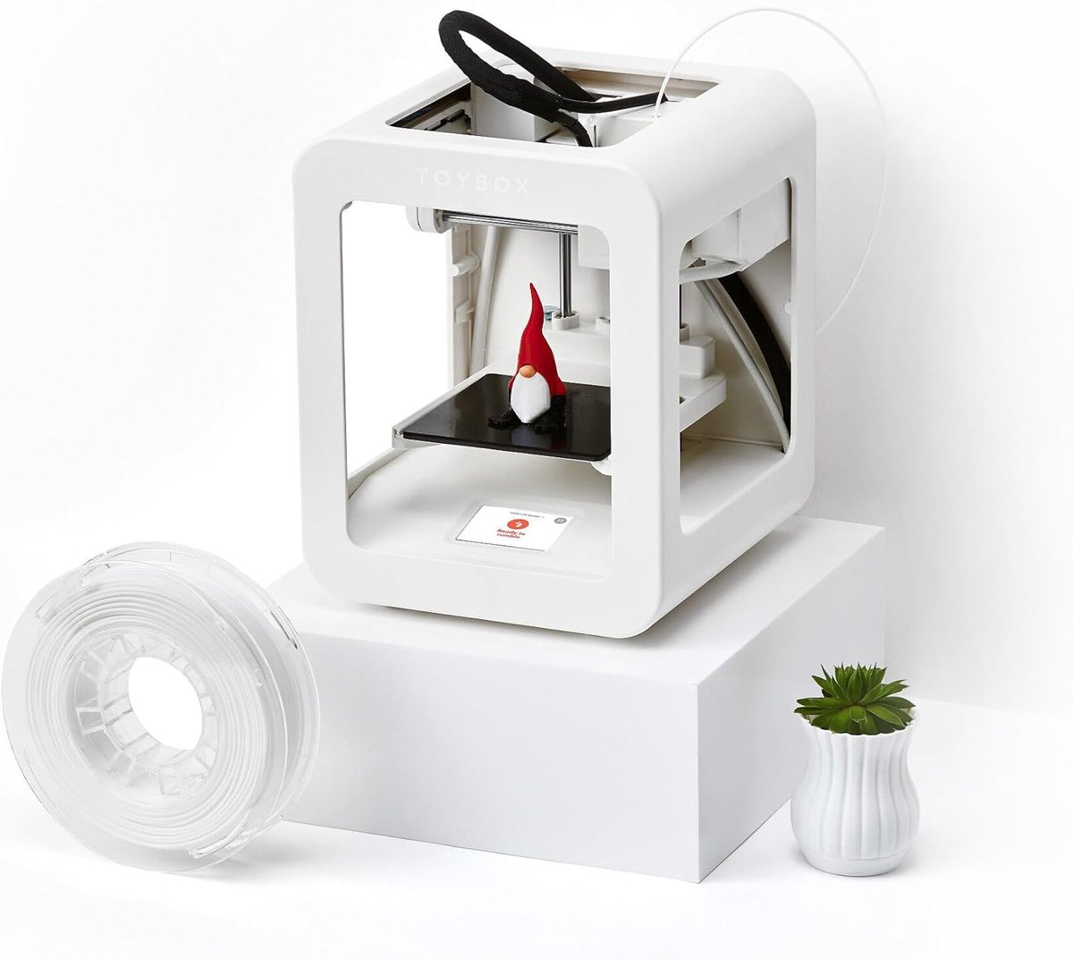 Persoonlijke Speelgoedfabriek - Creatieve Printer - Zelf Speelgoed Maken - One-Touch Bediening - 19x19x23.5 cm