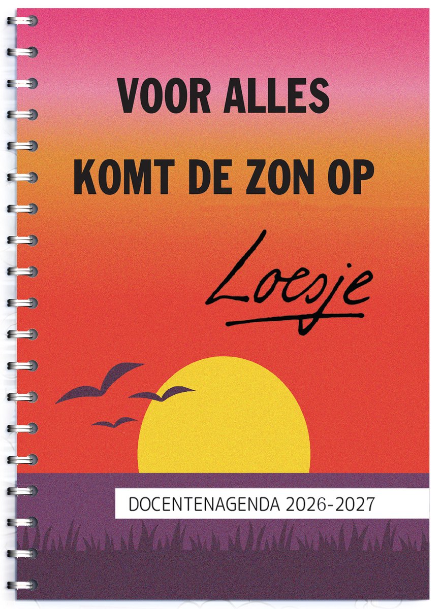 Loesje Docentenagenda 2026-2027