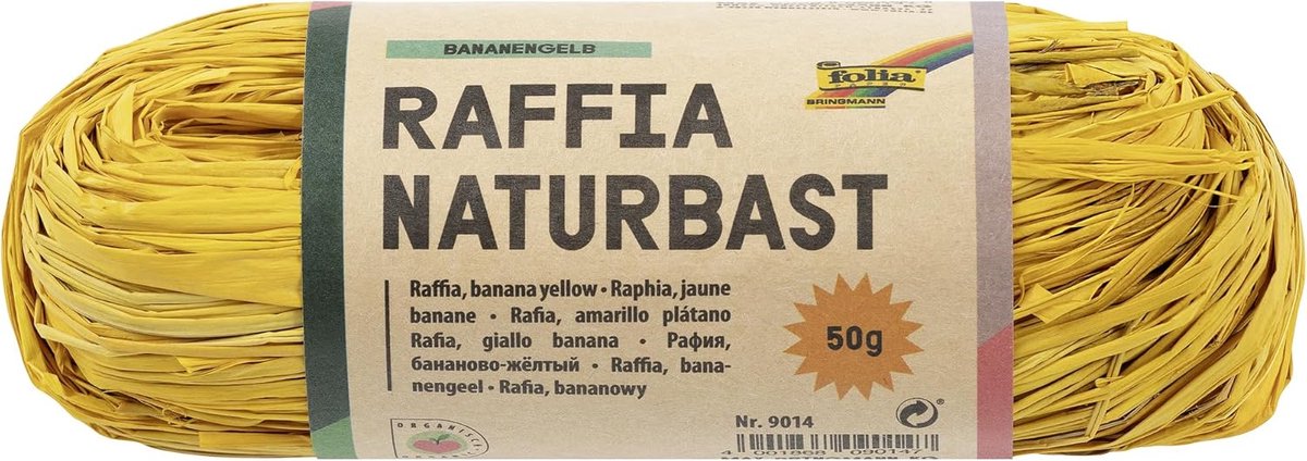 Natuurlijke Bast - Knutsel Touw - Bloemen Schikken - Natuurlijk Materiaal - 50 gram Bundel - Banaangeel