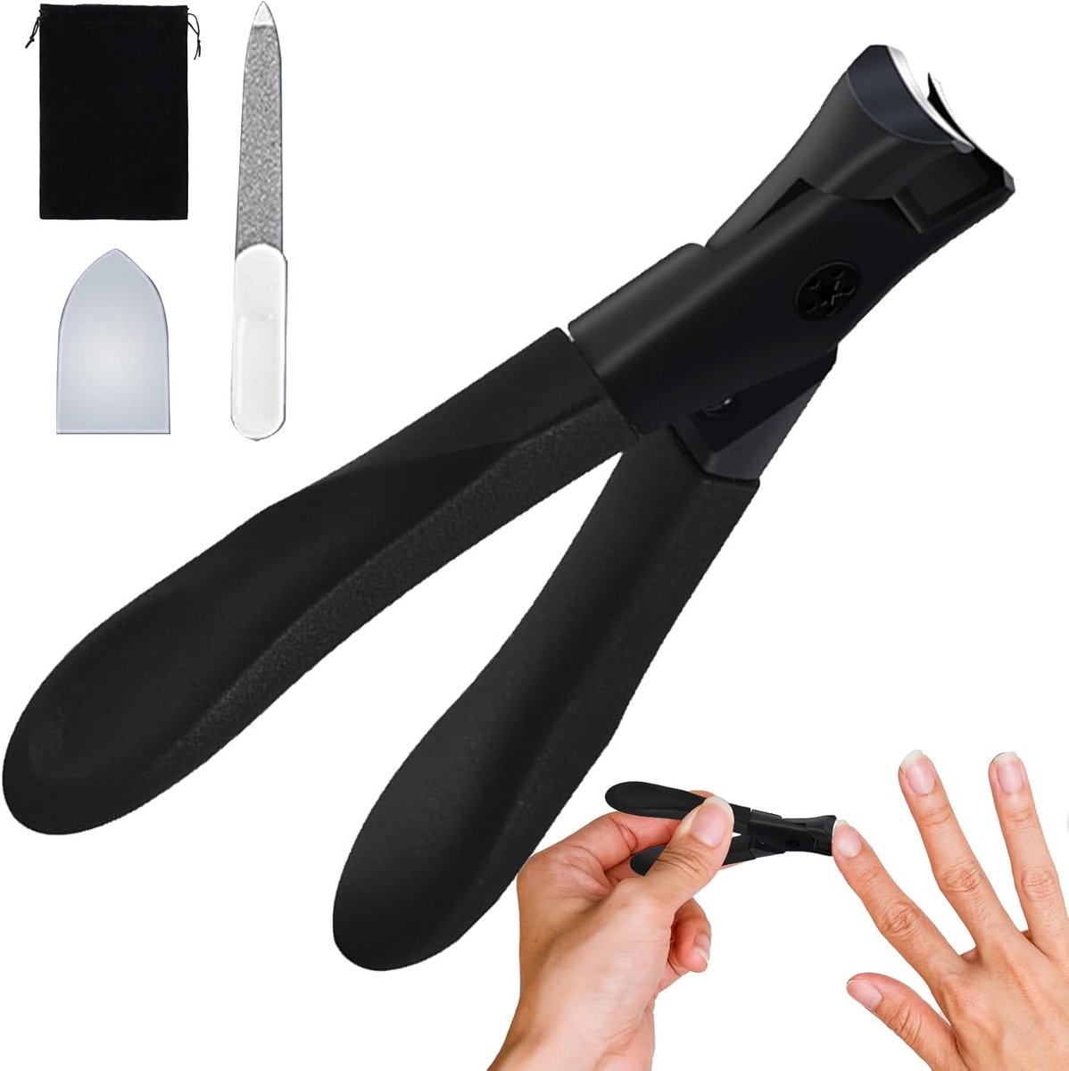 Nagelknipper - Nageltang Voetverzorging - Efficiënt Knippen - Ergonomisch Ontwerp - 9 x 3.5 cm
