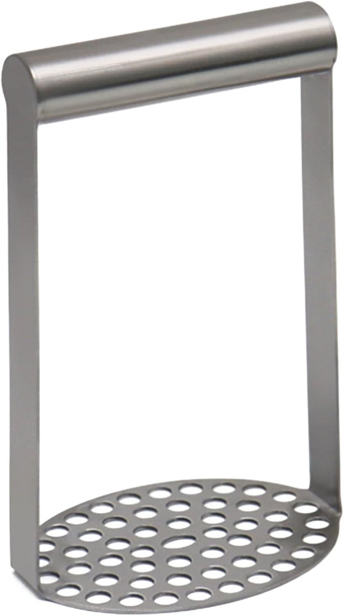 Aardappelstamper - Keukenstamper - Puree Maken - Roestvrij Staal - 18 cm