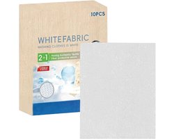 Textielverf Vellen - Kleding Hersteller - Kleding Opfrissen - Individueel Verpakt - 10 Vellen - Wit