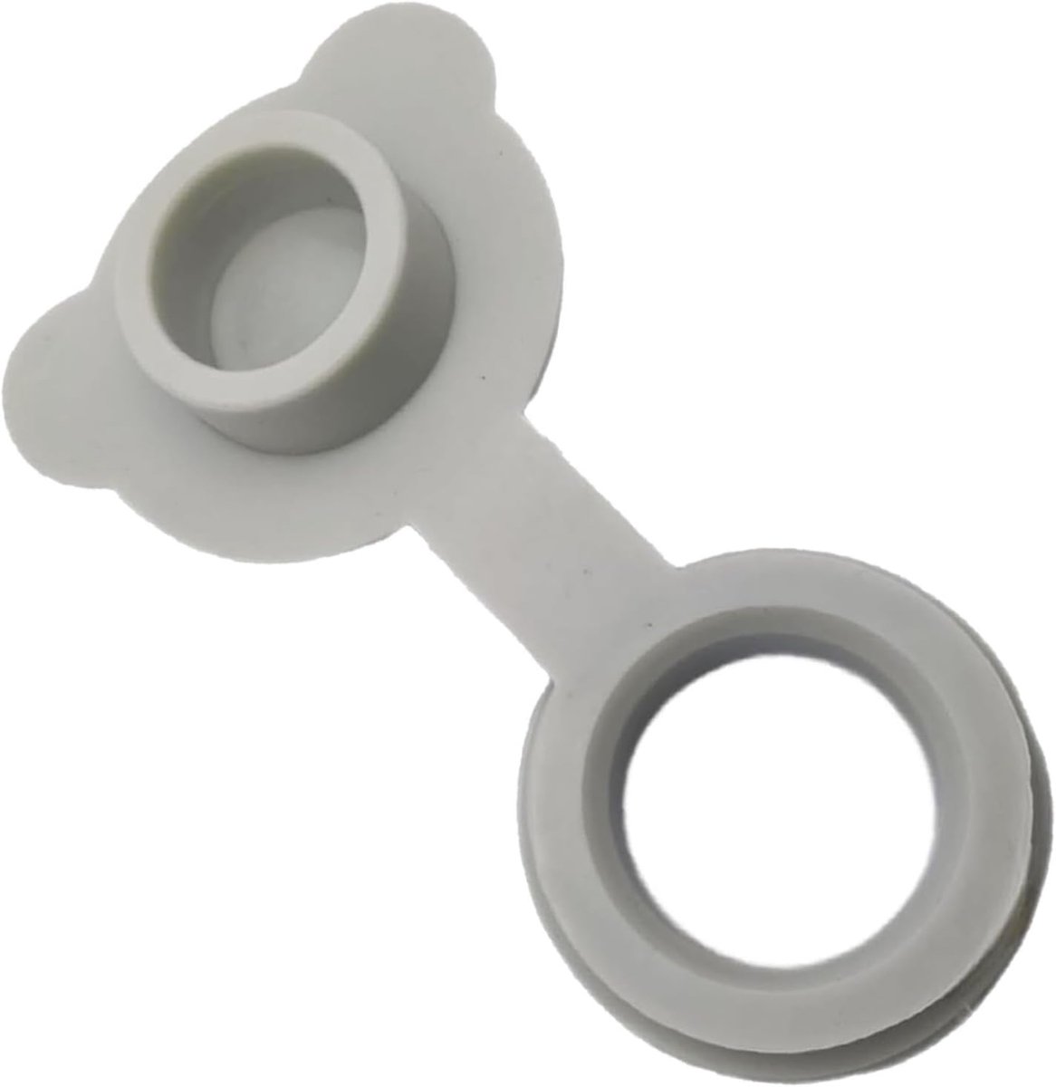 Badstop - Lekvrije Plug - Water Dicht Houden - Flexibel Siliconen - 2.5 cm Diameter - Grijs
