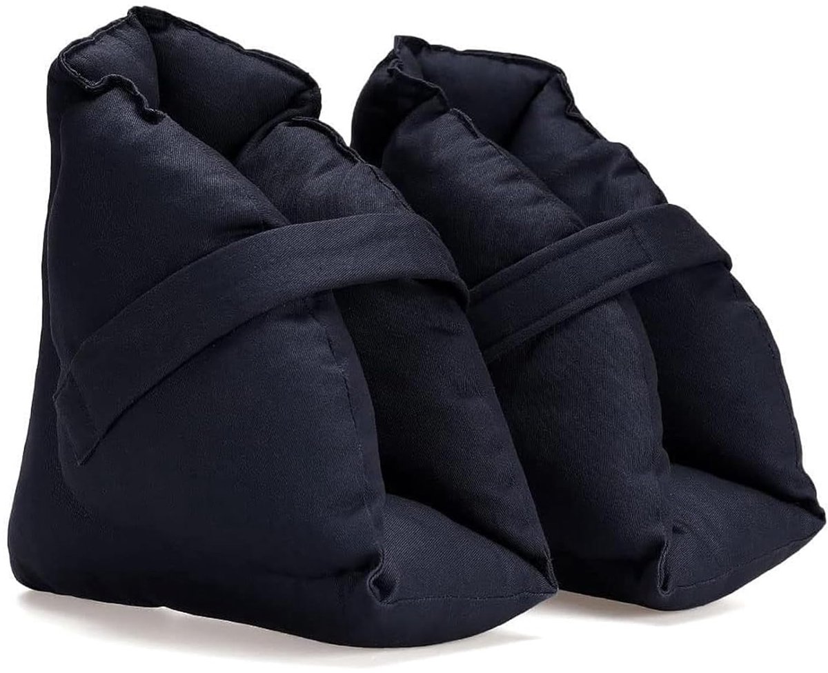 Hielbeschermers - Voetkussens - Herstel na chirurgie - Verlicht drukpunten - One size - Donkerblauw