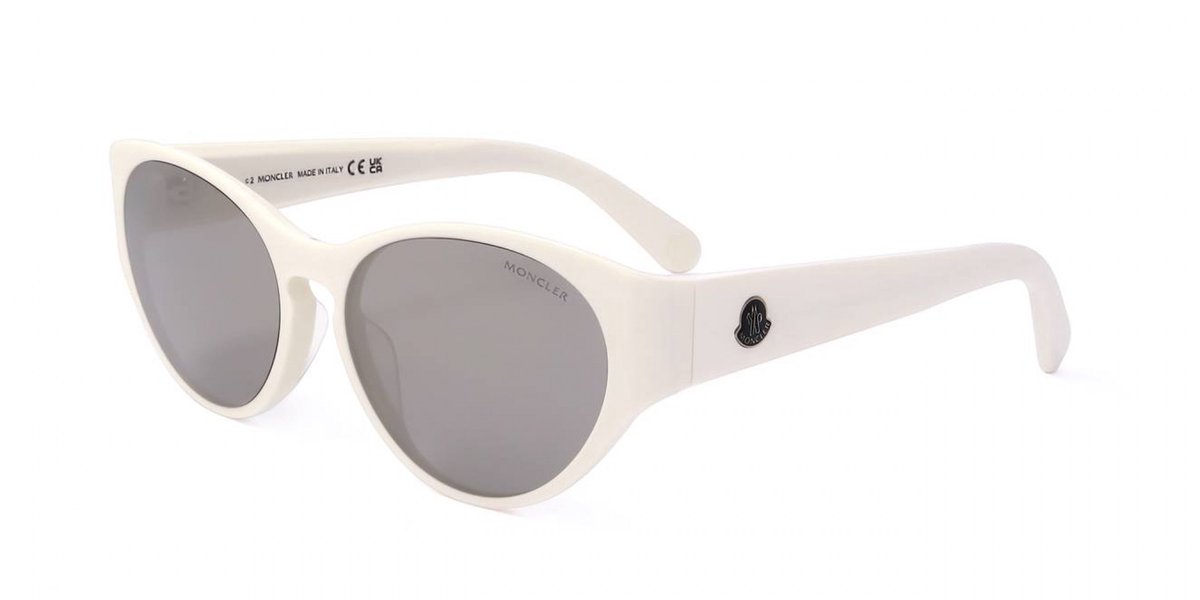 Moncler ML0227 White 57/16/135 WOMAN Zonnebrillen