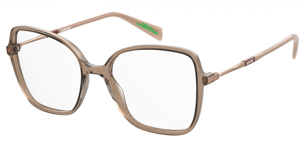 Levi's LV 1075 Champagne 52/17/140 WOMAN Brilmonturen