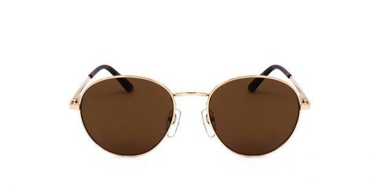 Smith Zonnebril Prep Unisex Cat 3 Polycarbonaat Goud/lichtbruin van Smith — afbeelding 3