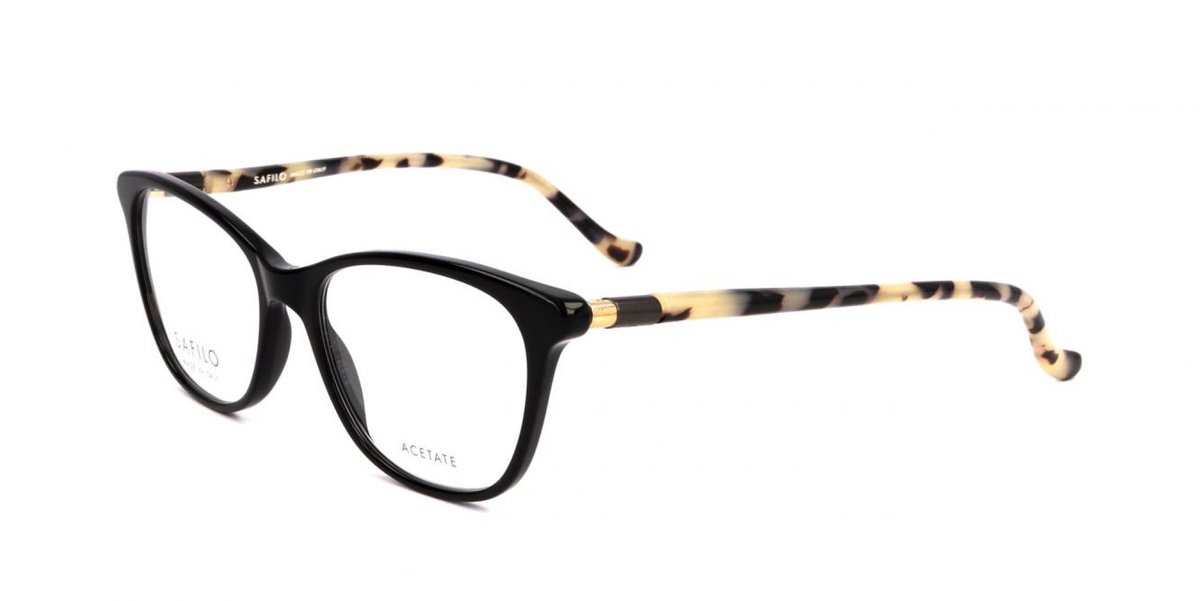 Safilo BURATTO 09 Black 52/17/140 WOMAN Brilmonturen