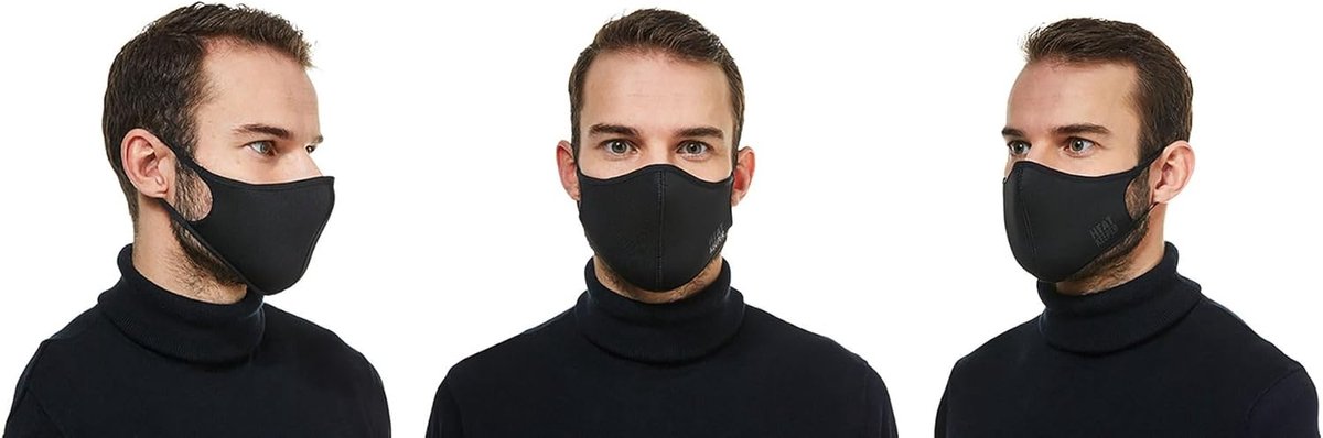 Mondmasker volwassenen - Mondkapje - Dagelijks gebruik - Comfortabele pasvorm - Zwart