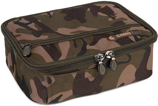 Opbergtas Visspullen - Accessoire Tas - Vissen Karper - Waterbestendig Materiaal - 30x30x23cm - Camouflage