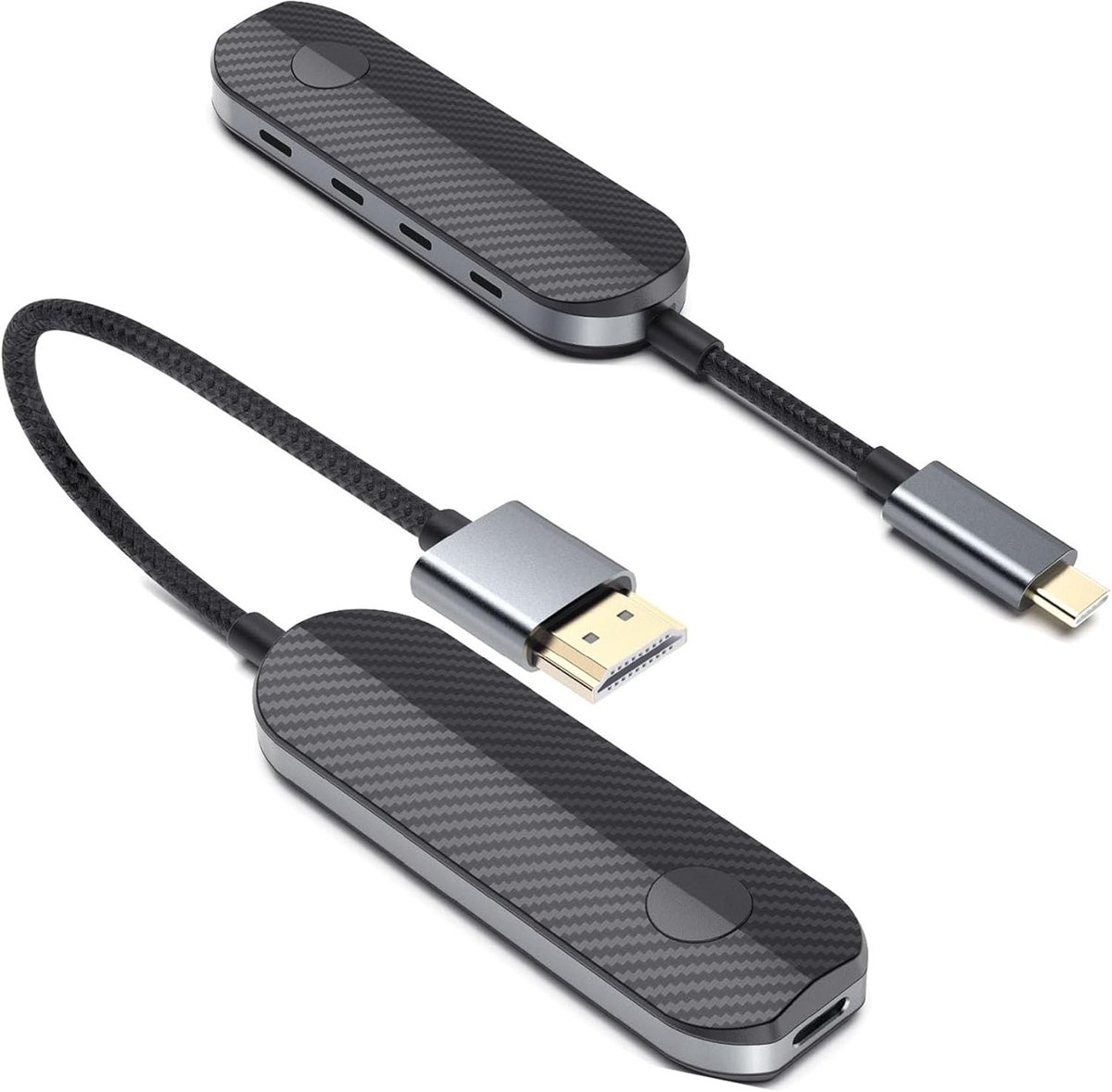 Draadloze HDMI Zender - Streamer Dongle - Beeld Delen - 1080p HD Resolutie - Compact Formaat