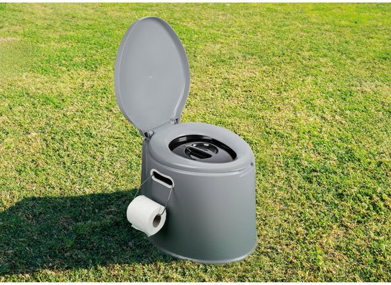 Draagbaar toilet 50 x 33 x 76 cm van Merkloos — afbeelding 3