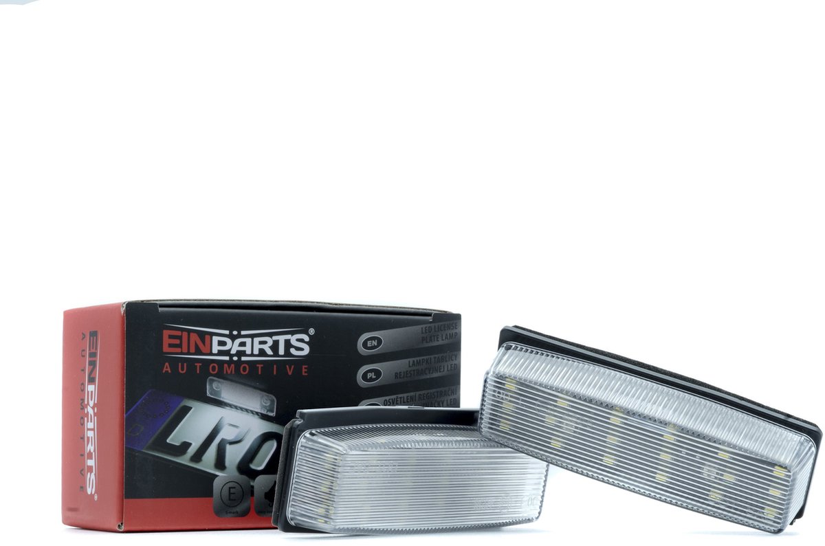 Einparts Kentekenplaatverlichting Voor Fiat 124 Spider Abarth 2017-