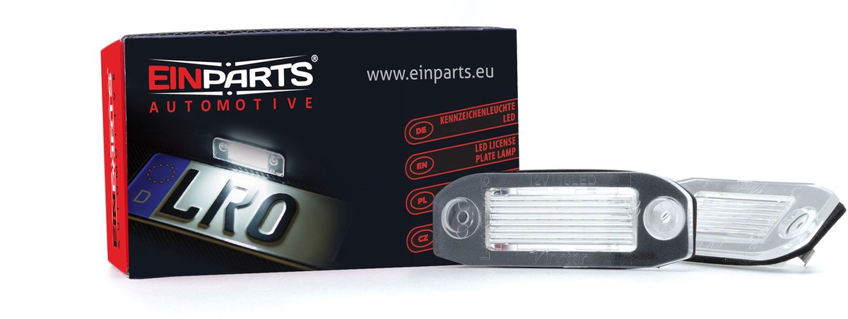 Einparts Ep49 Kentekenplaatverlichting Voor Personenauto's