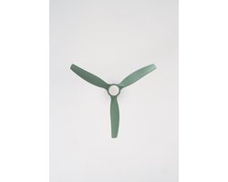 CREATE - Stille plafondventilator van 40 W met technische ABS-bladen, verkrijgbaar in verschillende maten - M - Met licht - Controller voor wandmontage - WIND STYLANCE