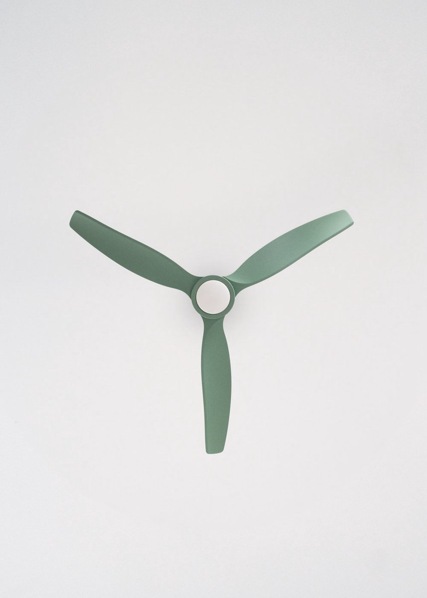 CREATE - Stille plafondventilator van 40 W met technische ABS-bladen, verkrijgbaar in verschillende maten - M - Met licht - Controller voor wandmontage - WIND STYLANCE