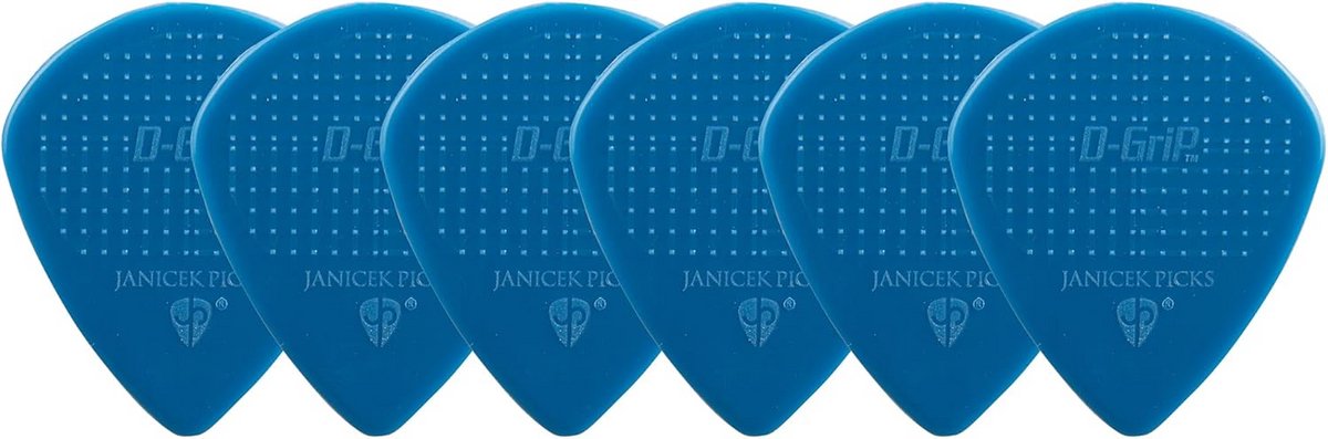 Nylon Plectrums - Gitaar Picks - Muziek Spelen - Antislip Structuur - 118 mm - Oceaanblauw