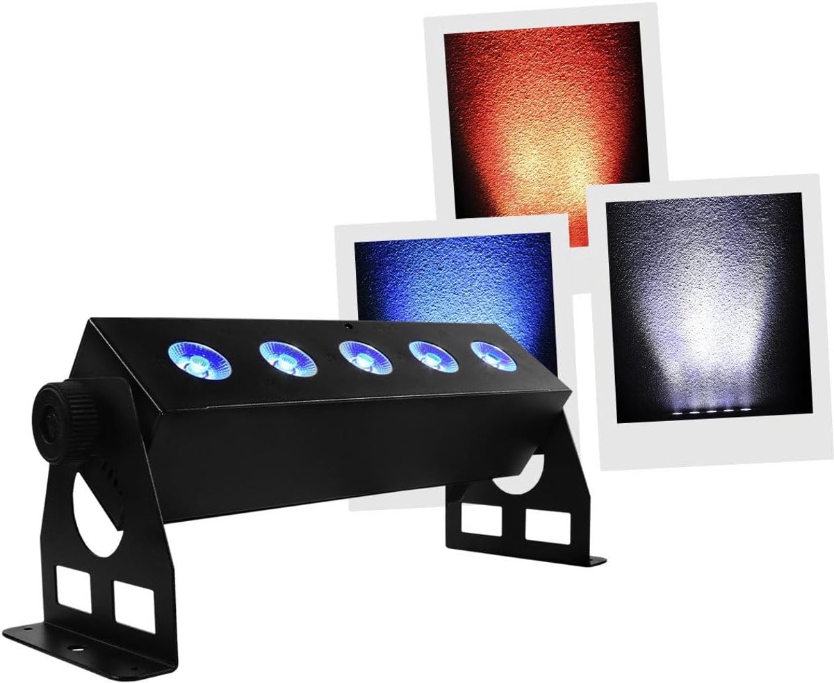 Baby Bar - Muziek Accessoire - Verlichting Podium - 40 Watt Vermogen - 35x8x12 cm - Zwart