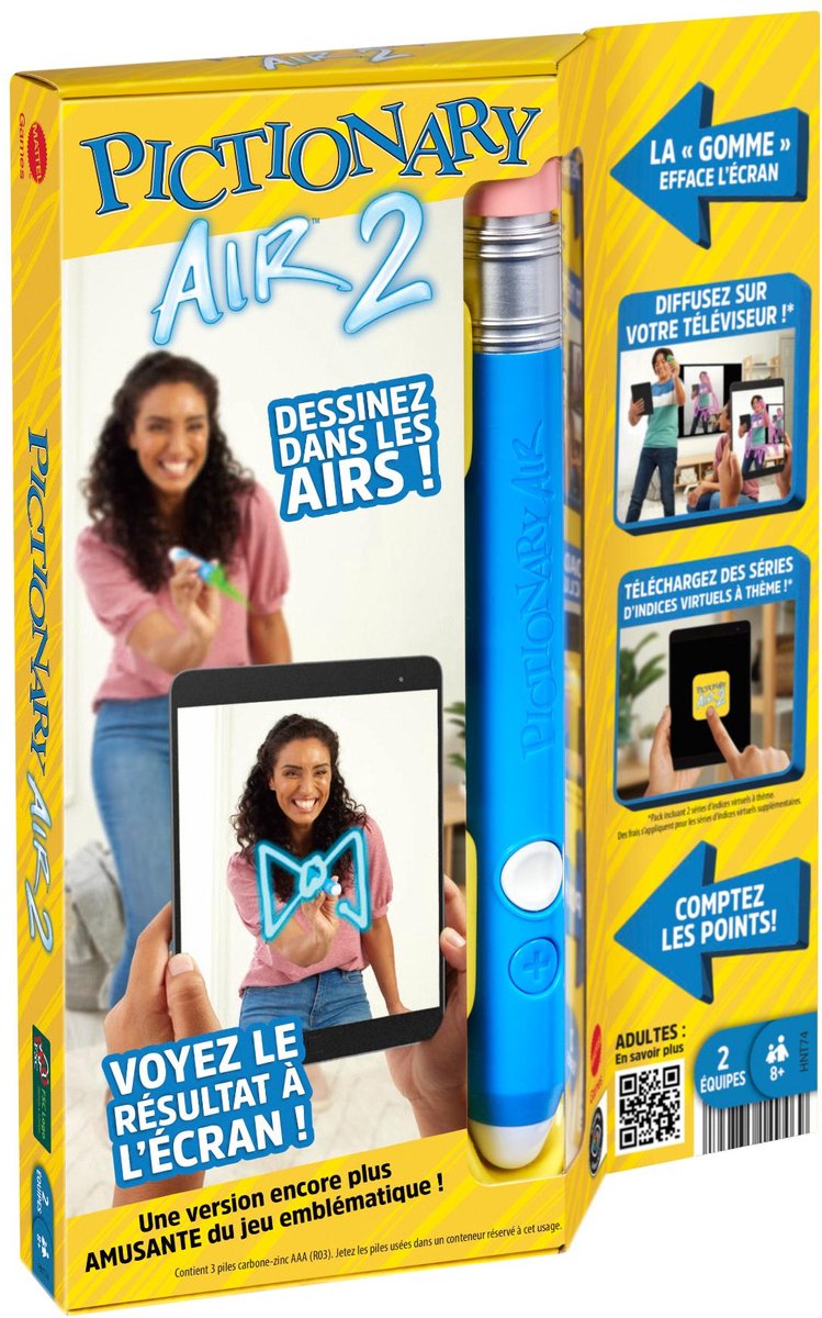 Mattel Games Pictionary Air 2 - Educatief Spel — afbeelding 2