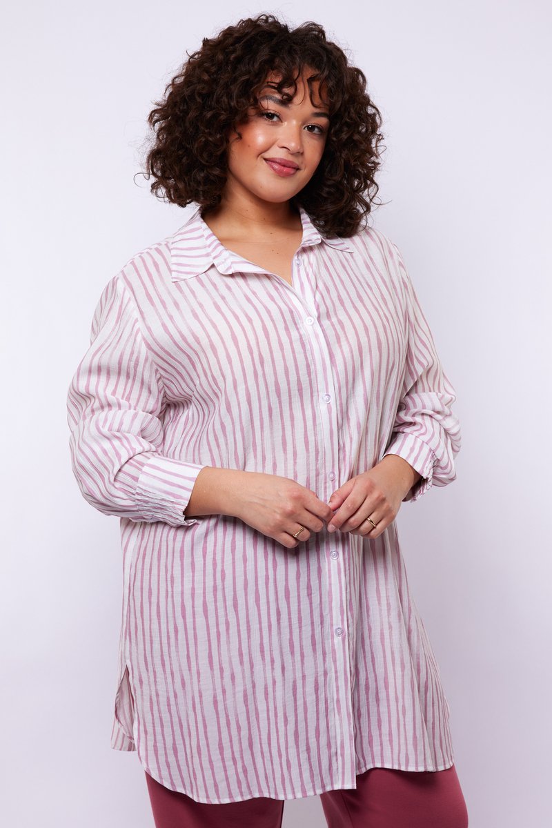 Exxcellent streep blouse Sally
