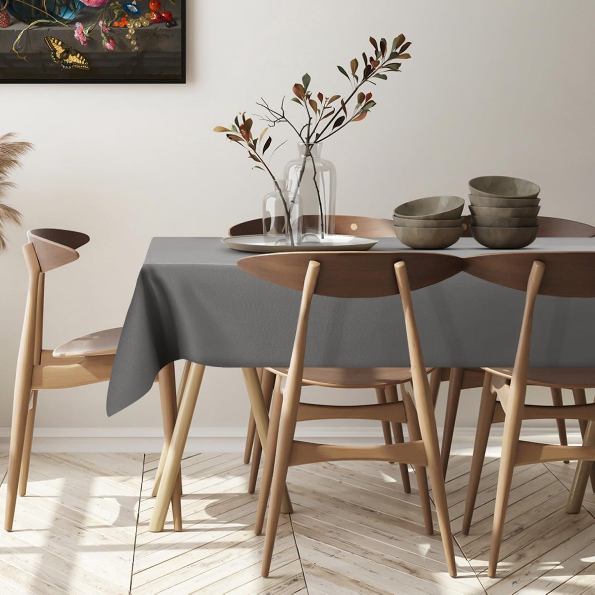 Cozy Home & Living - Klassiek Ovaal Tafelkleed - 160 cm - Water- en Vlekbestendig - Eenvoudig te Reinigen