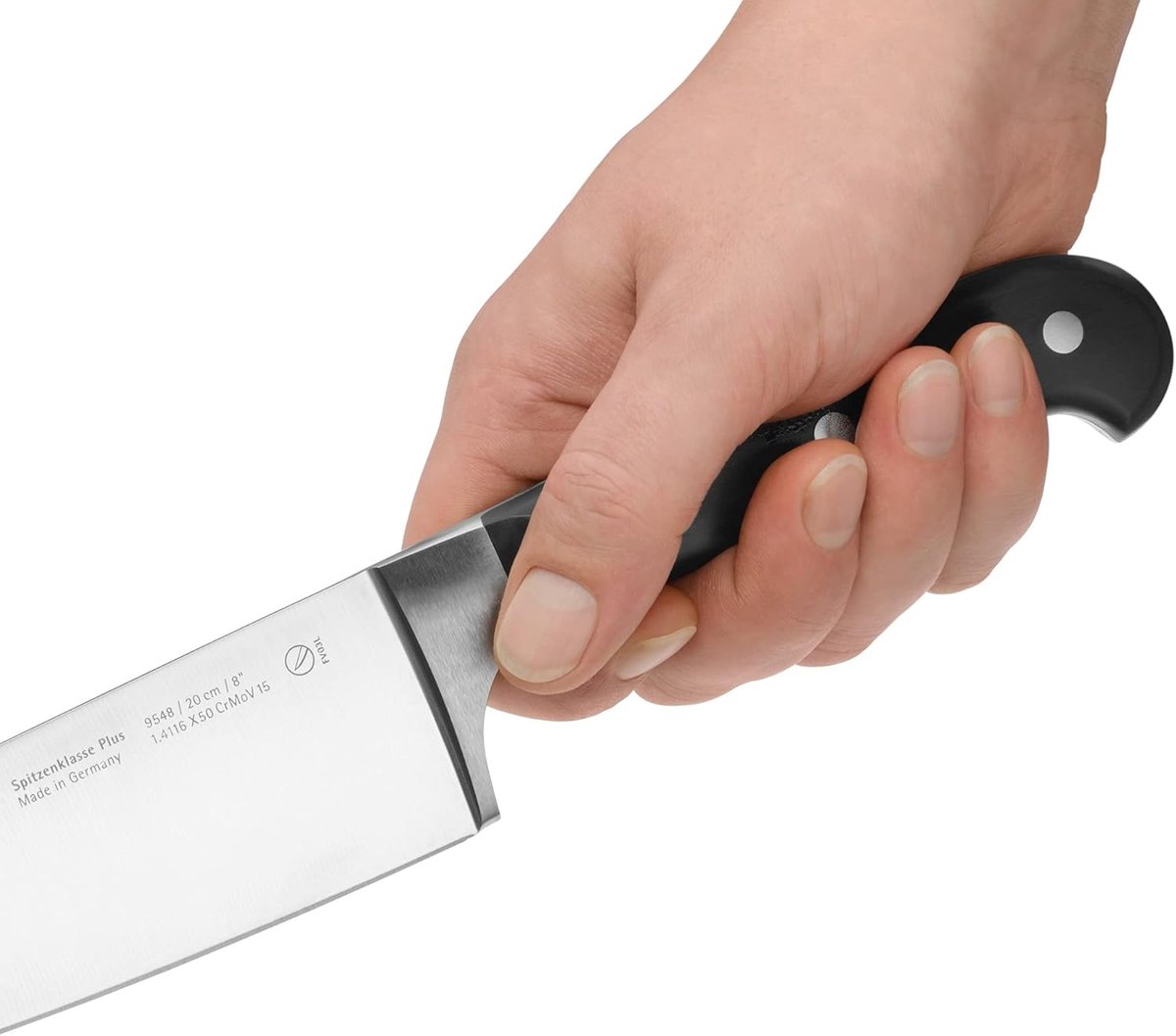 Vleesvork - Keukengereedschap - Vlees Bereiden - Ergonomische Handgreep - 12 cm - Gepolijst
