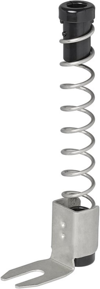 ProPlus kabelveer 218 mm - voor caravan en aanhanger - kabelbeschermer en trekontlasting - zilver