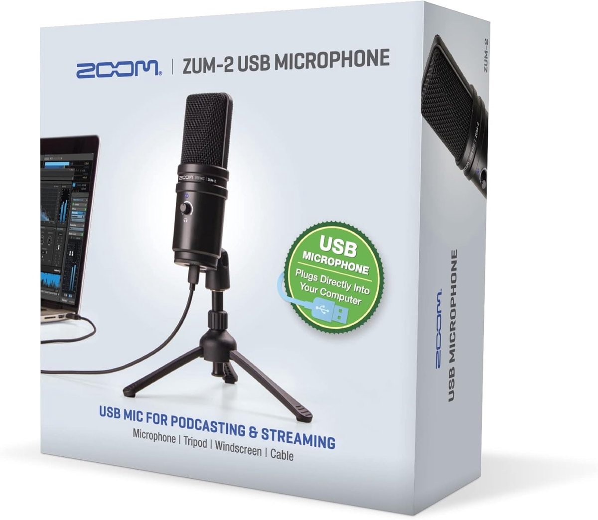 USB Microfoon - Condensator Microfoon - Podcast Streamen - Directe Monitoring - 24-bit 96 kHz