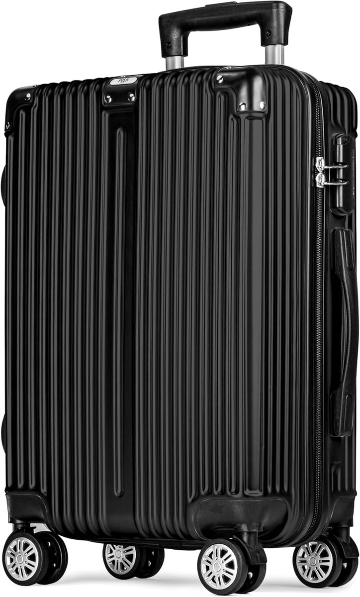Reiskoffer Hard Shell - Grote Bagage - Lange Reizen - 360° Dubbele Wielen - 77 x 50 x 30 cm