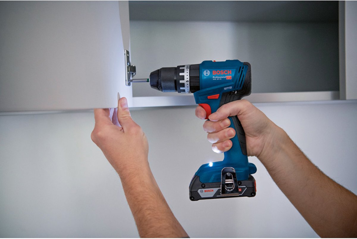 Bosch Professional GSB 18V-45 Accu klop-/schroefboormachine 18V 2.0Ah in L-Boxx - 06019K3303 thumbnail 3
