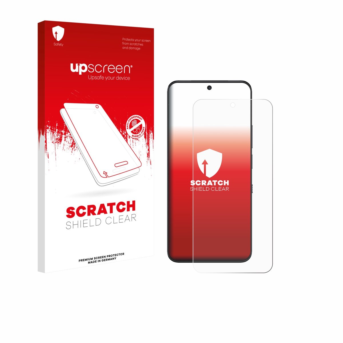 upscreen - Screenprotector voor TCL NXTPAPER 60 Ultra - Folie Beschermfolie transparant