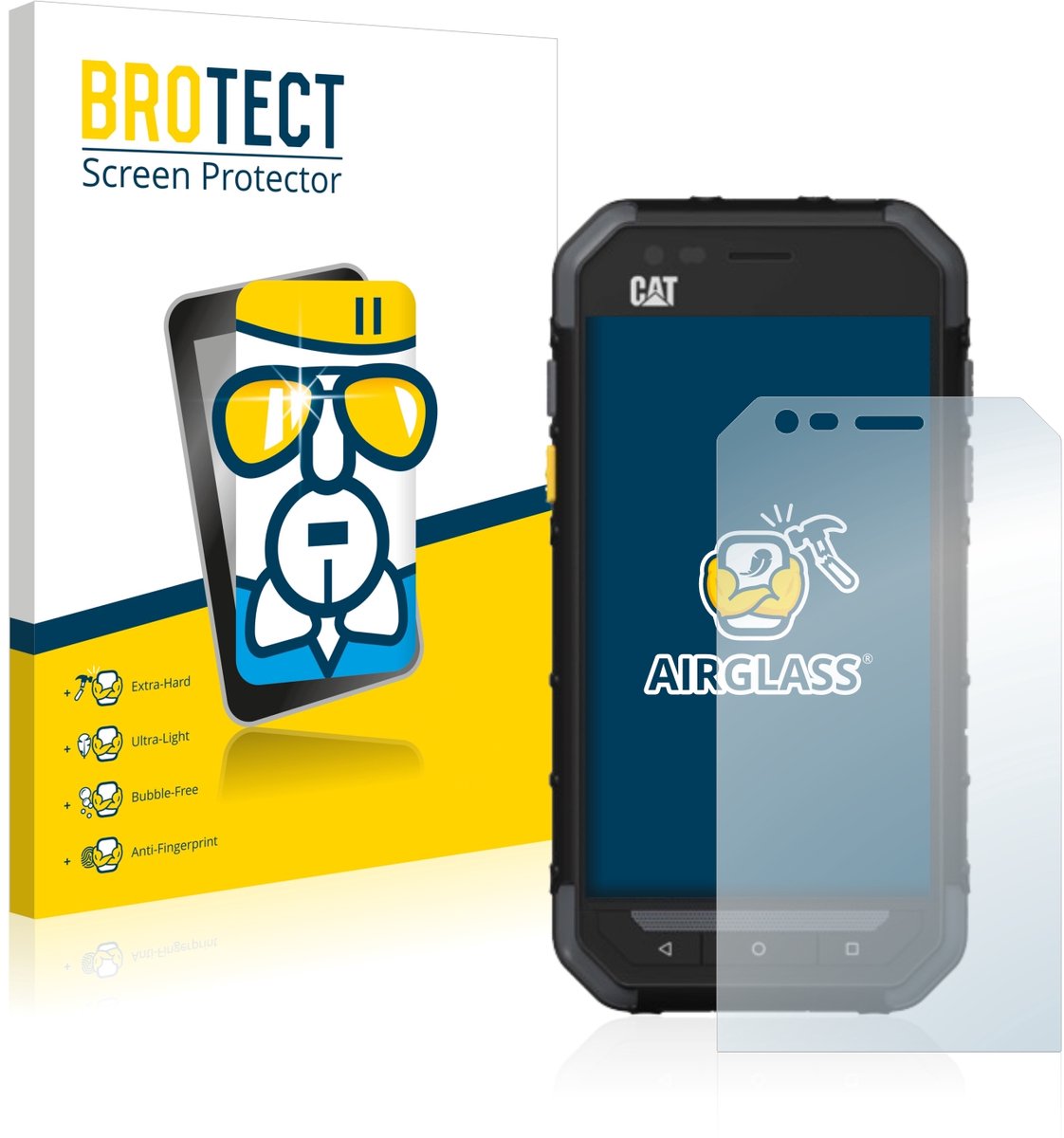 Screenprotector voor Caterpillar Cat S30 Beschermglas transparant