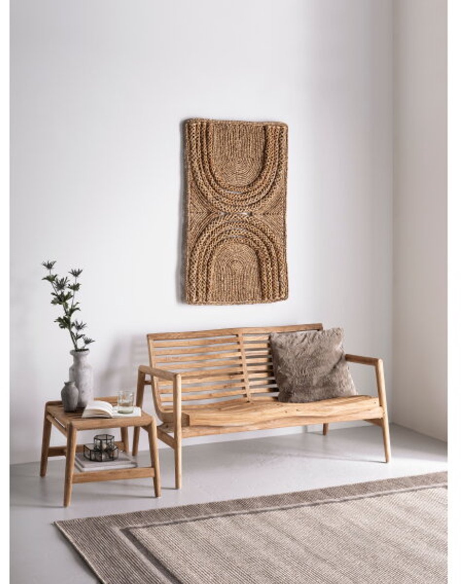 MUST Living Salontafel Ray Rechthoek teakhout – 58x50x43 cm