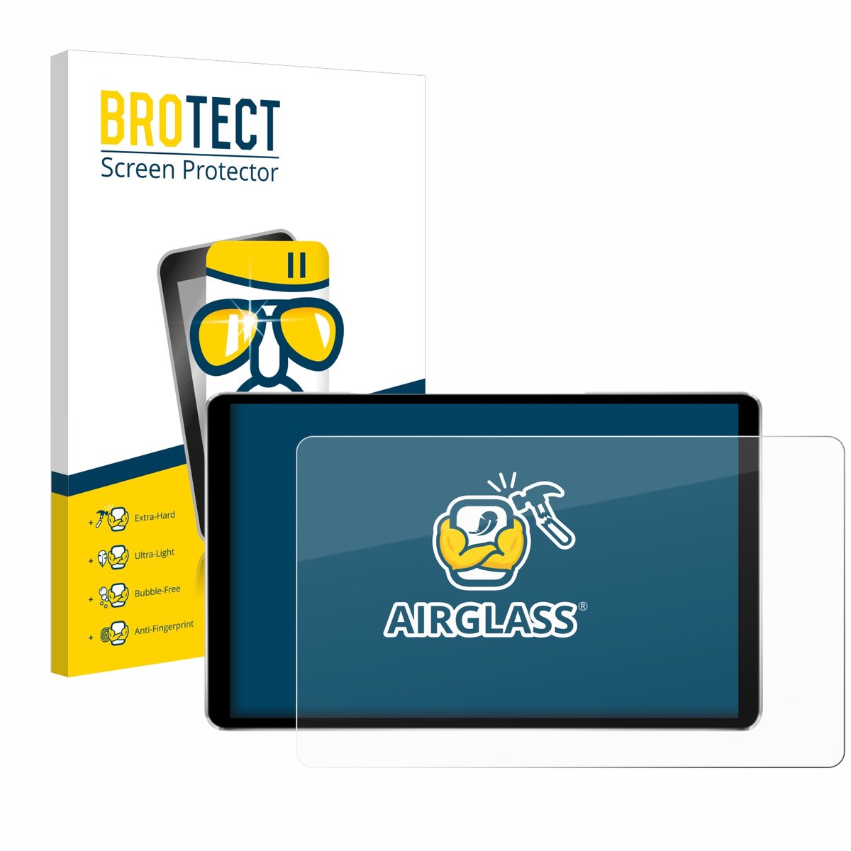 Screenprotector voor Joying Car Radio 8" 16:10 Beschermglas transparant